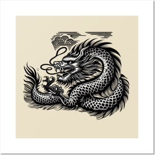 Chinse Dragon Posters and Art